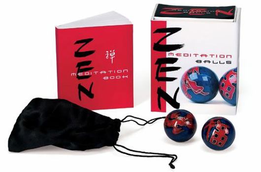 Paperback Zen Meditation Balls [With Meditation Chime Balls and Pouch] Book