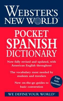 Paperback Webster's New World Pocket Spanish Dictionary Book