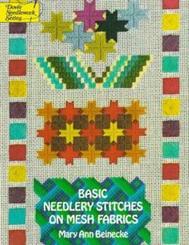 Paperback Basic Needlery Stitches on Mesh Fabrics Book