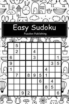 Easy Sudoku: Sudoku Puzzle Game For Beginers With Doodle Funny Style Cover