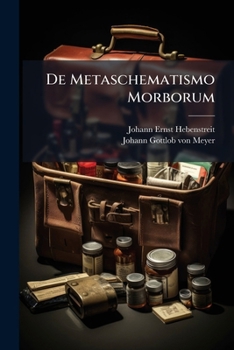 Paperback De Metaschematismo Morborum Book