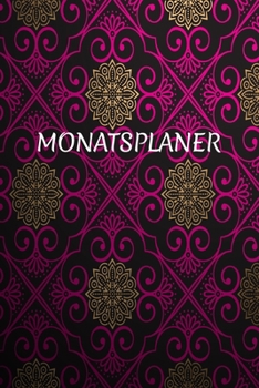 Monatsplaner: Monatskalender, Terminplaner und Familienplaner. Zum Planen, Organisieren und Notieren. 2020. Abstrakt (German Edition)