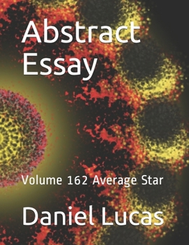 Paperback Abstract Essay: Volume 162 Average Star Book
