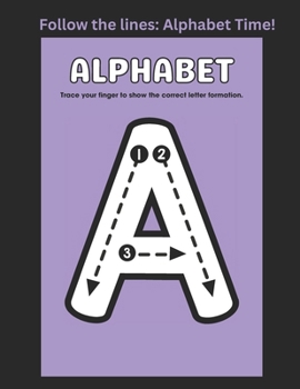 Paperback Follow the Lines: Alphabet Time! Book
