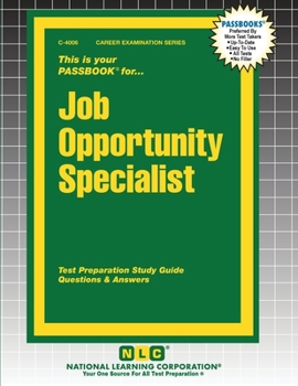 Paperback Job Opportunity Specialist Book