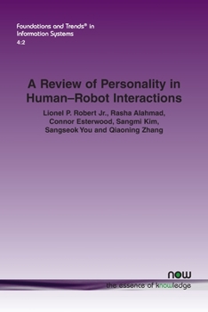 Paperback A Review of Personality in Human-Robot Interactions Book