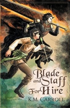Paperback Blade and Staff for Hire Book