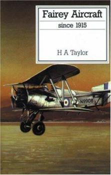 Hardcover Fairey Aircraft Since 1915 Book