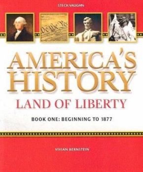 Paperback American History Land of Liberty: Student Reader, Book 1 Book