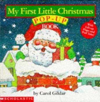 Hardcover My Little Christmas Pop-Up Book