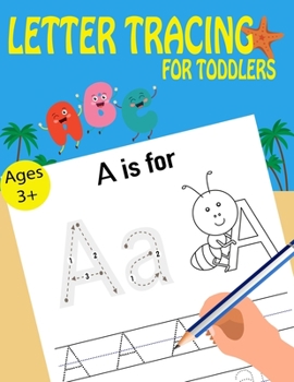 Paperback Letter Tracing For Toddlers Book