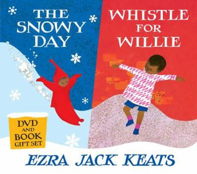 Hardcover The Snowy Day/Whistle for Willie [With DVD] Book
