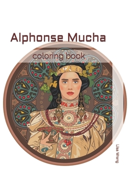 Paperback Alphonse Mucha: coloring book