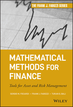 Hardcover Mathematical Methods for Finance Book