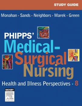 Paperback Study Guide for Phipps' Medical-Surgical Nursing: Health & Illness Perspectives Book
