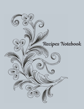 Paperback Vol 12 Recipes Notebook Journal Present: Recipe Organizer Personal Kitchen Cookbook Cooking Journal To Write Down Your Favorite DIY Recipes And Meals Book