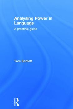 Hardcover Analysing Power in Language: A practical guide Book