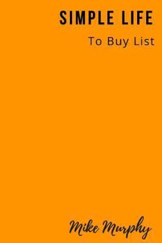 Paperback Simple Life To Buy List Book