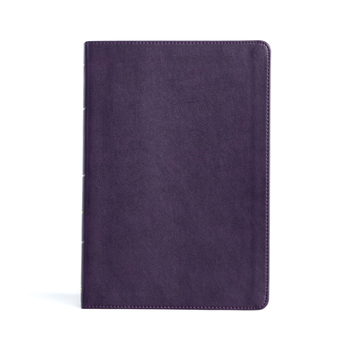 Imitation Leather KJV Large Print Thinline Bible, Plum Leathertouch Book