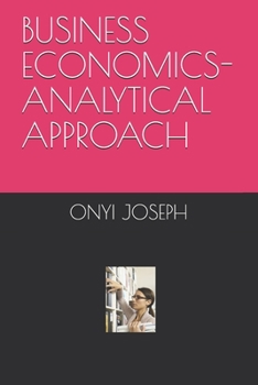 Paperback Business Economics-Analytical Approach Book