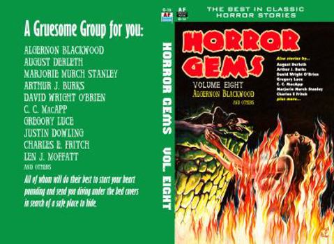 Paperback Horror Gems, Volume Eight, Algernon Blackwood and Others Book