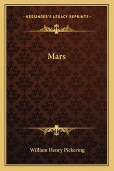 Paperback Mars Book