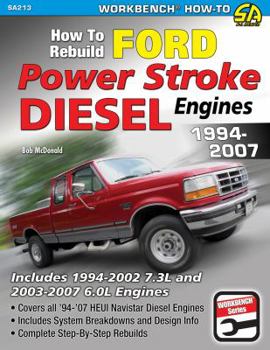 Paperback How to Rebuild Ford Power Stroke Diesel Book