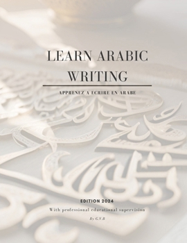 Paperback Learn arabic writing - apprendre à écrire arabe Book