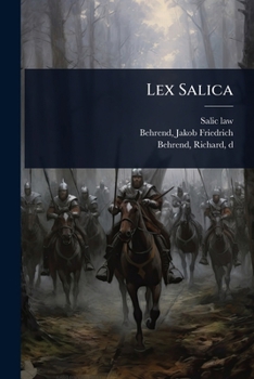 Paperback Lex Salica [German] Book