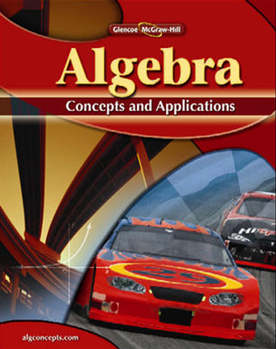 Hardcover Algebra: Concepts and Applications Book