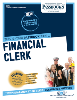 Paperback Financial Clerk (C-3716): Passbooks Study Guide Volume 3716 Book