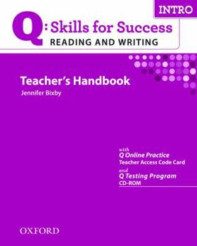 Paperback Q Skills for Success Reading and Writing: Intro: Teacher's Book Pack Book