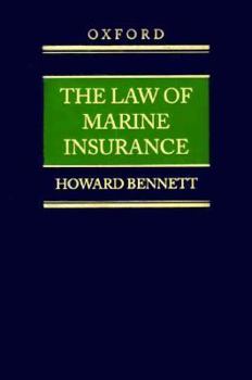 Hardcover The Law of Marine Insurance Book