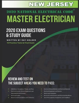 Paperback New Jersey 2020 Master Electrician Exam Questions and Study Guide: 400+ Questions for study on the 2020 National Electrical Code Book