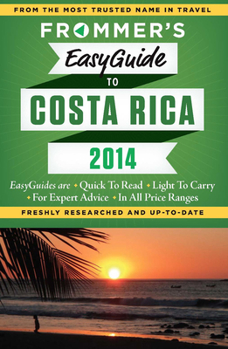 Paperback Frommer's EasyGuide to Costa Rica Book