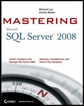 Paperback Mastering SQL Server 2008 Book
