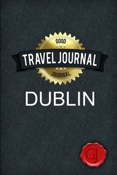Paperback Travel Journal Dublin Book