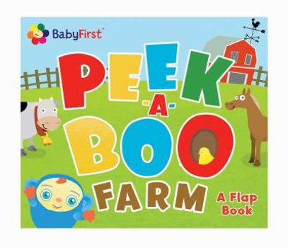 Board book Babyfirst: Peek-A-Boo Farm Book