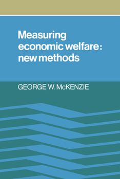Hardcover Measuring Economic Welfare: New Methods Book