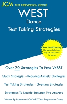 Paperback WEST Dance - Test Taking Strategies Book