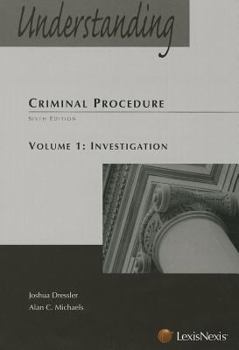 Paperback Understanding Criminal Procedure, Vol 1: Investigation Book