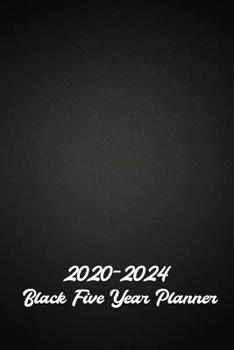 2020-2024 Black Five Year Planner: Pocket Size 60-Month Planner Calendar | See it Bigger and Plan Ahead Goal and Productivity Planner | Time ... | Agenda , Schedule Organizer, Journal