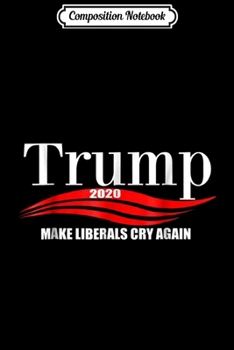 Composition Notebook: Trump 2020 I Voted Trump Flag MAGA  Journal/Notebook Blank Lined Ruled 6x9 100 Pages