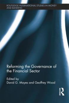 Paperback Reforming the Governance of the Financial Sector Book