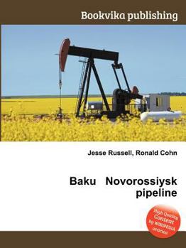 Paperback Baku Novorossiysk Pipeline Book