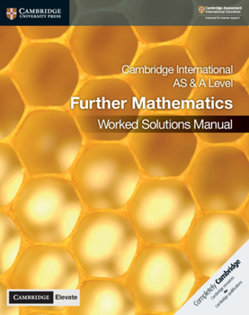 Paperback Cambridge International as & a Level Further Mathematics Worked Solutions Manual with Digital Access Book