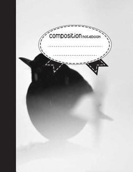 Composition Notebook, 8.5 x 11, 110 pages: Cute Bird: (School Notebooks)