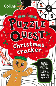 Paperback Puzzle Quest Christmas Cracker: Will You Take on the Quest? Book