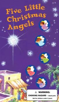 Hardcover Five Little Christmas Angels Book