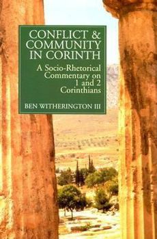 Hardcover Conflict and Community in Corinth Book